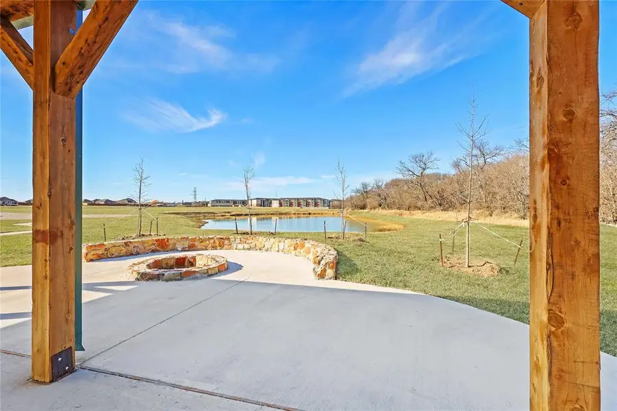 Exterior details and patio area of a home in Burgess Meadows, Cleburne (Image 2). Exterior details and patio area of a home in Burgess Meadows, Cleburne (Image 2).