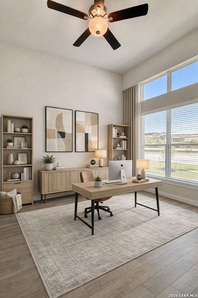 Furnished interior view inside a new home in Meyer Ranch – Legacy Series, New Braunfels (Image 17).