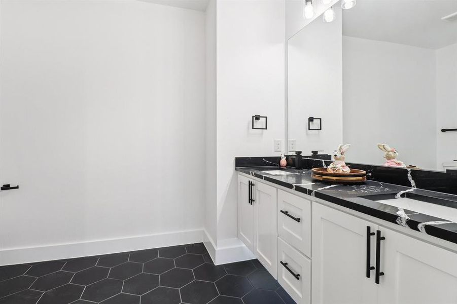 Furnished interior view inside a new home in , Dallas (Image 13).