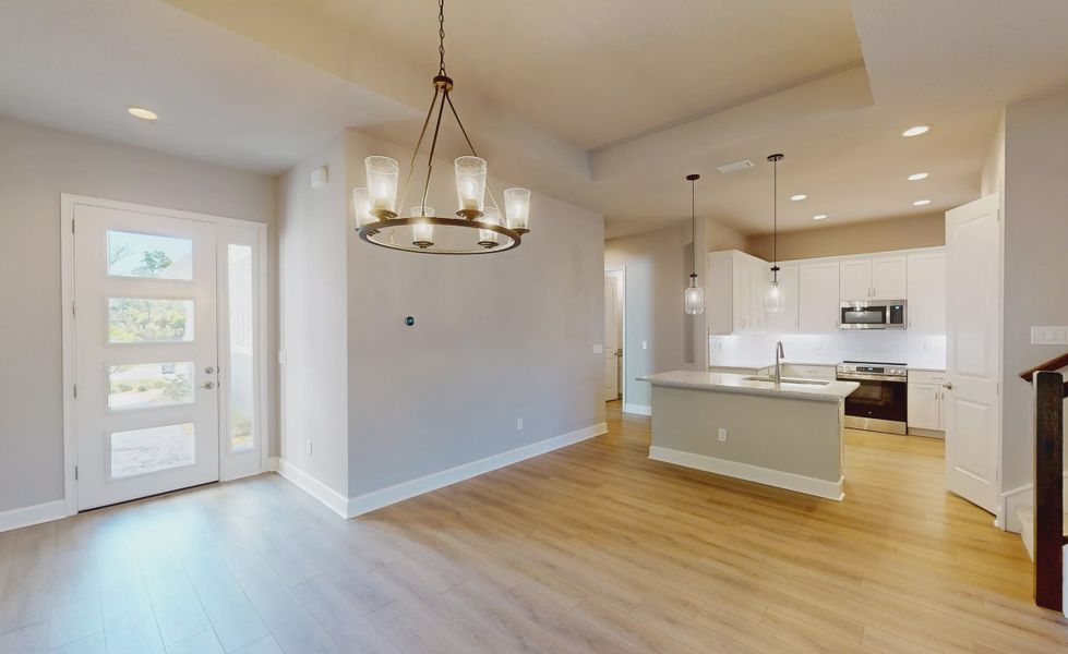 Spacious, unfurnished interior of a new home in Woodhaven, Port Orange (Image 18).