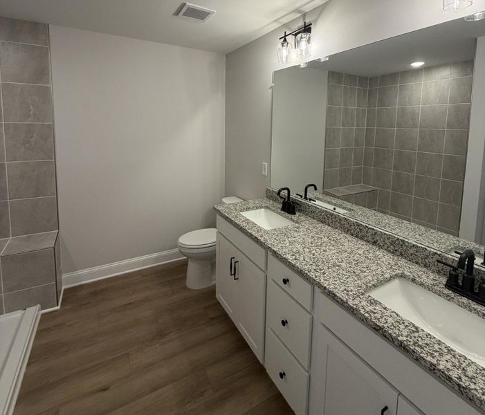 Furnished interior view inside a new home in Villas at Dawsonville Townhomes, Dawsonville (Image 6).