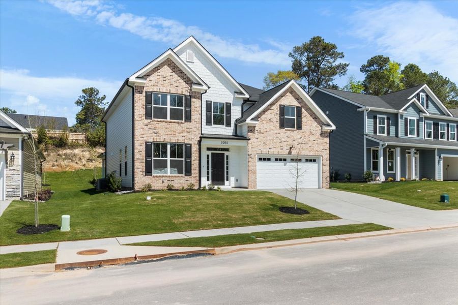 Front Exterior | 5065 Anna Creek Way, The Kingsland II Plan in Forrest Bluff by Ivey Homes Front Exterior | 5065 Anna Creek Way, The Kingsland II Plan in Forrest Bluff by Ivey Homes