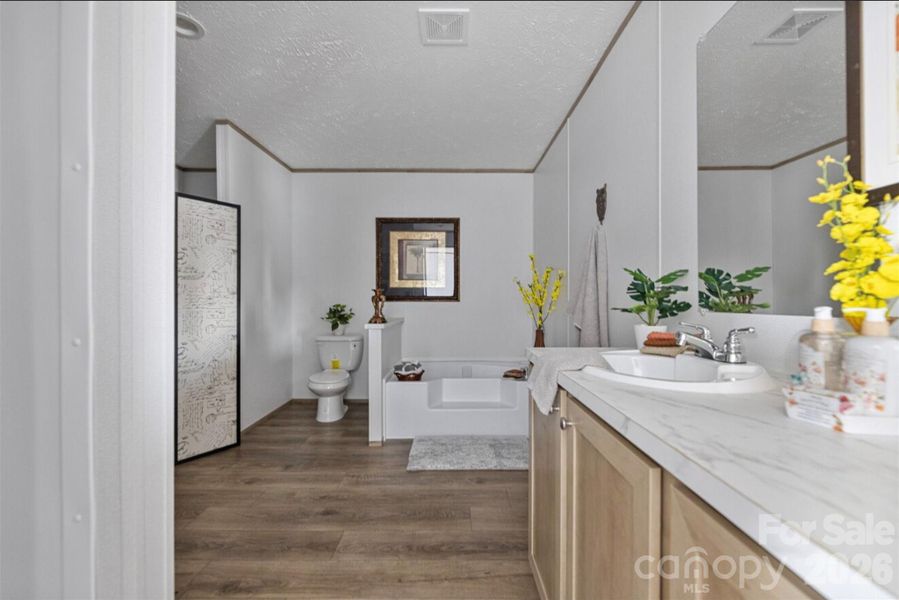 Furnished interior view inside a new home in , Hays (Image 4).