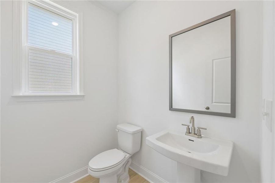 Furnished interior view inside a new home in Bailey Fence, Dacula (Image 41).