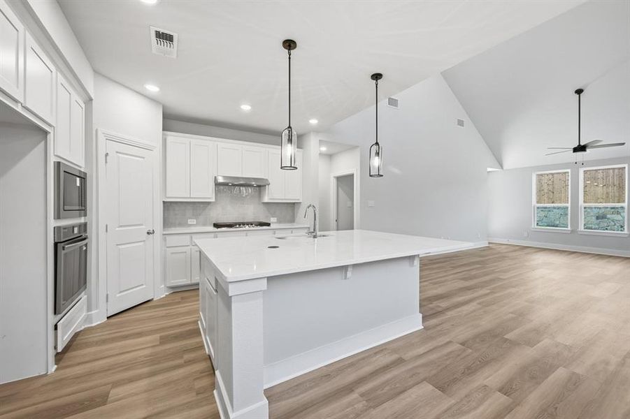 Furnished interior view inside a new home in Bel Air Village: 40ft. lots, Sherman (Image 15). Furnished interior view inside a new home in Bel Air Village: 40ft. lots, Sherman (Image 15).