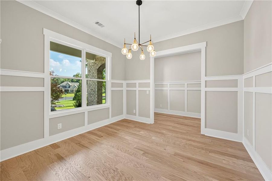 Spacious, unfurnished interior of a new home in , Marietta (Image 89).