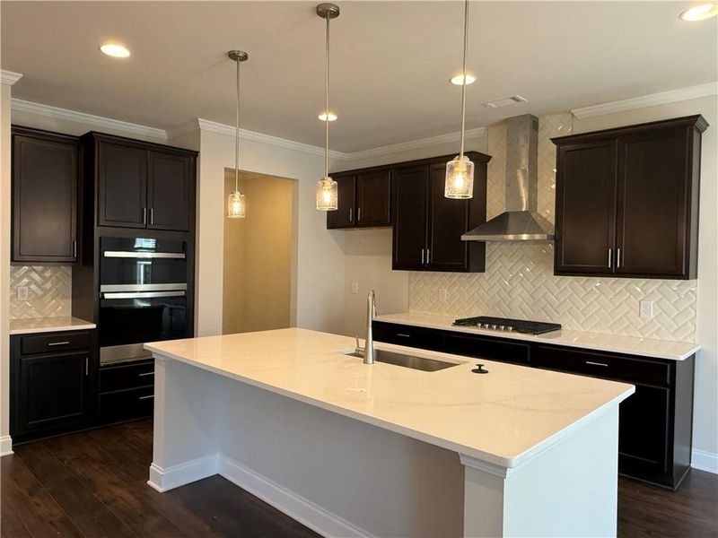 Furnished interior view inside a new home in River Rock, Ball Ground (Image 5).