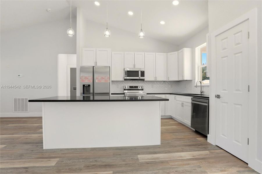 Furnished interior view inside a new home in , Sebring (Image 10).