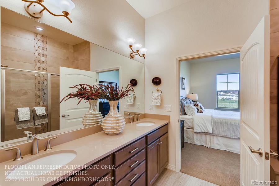 Furnished interior view inside a new home in , Westminster (Image 34).