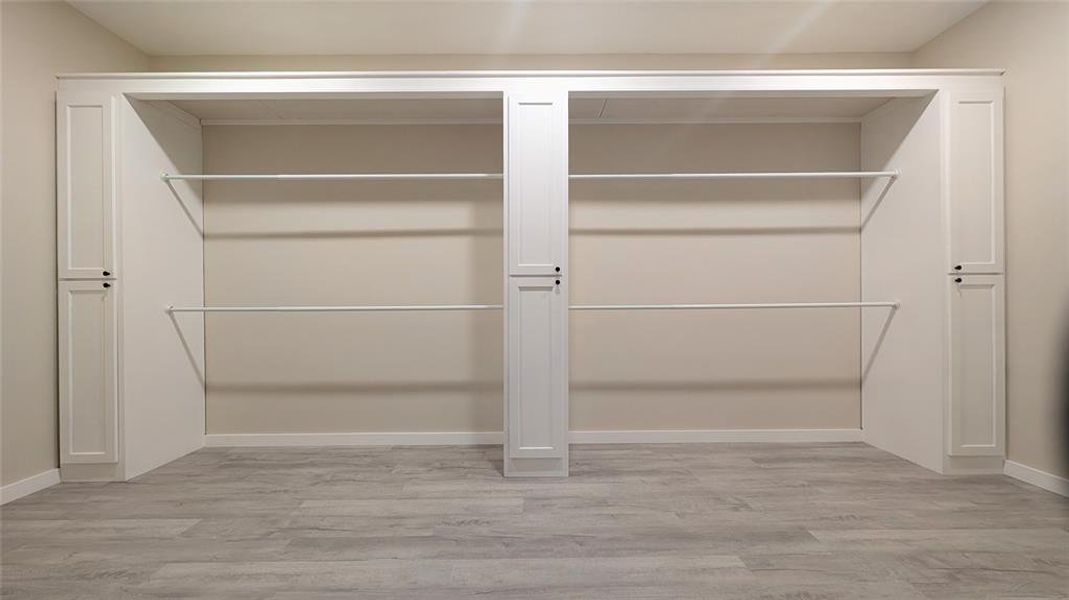 Master BR closet 8'x20' Master BR closet 8'x20'