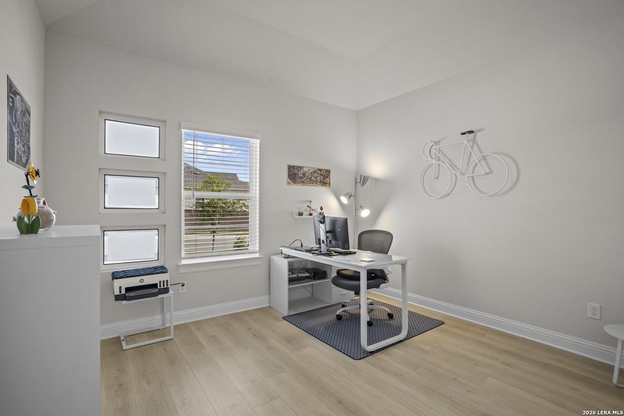 Furnished interior view inside a new home in , San Marcos (Image 30).