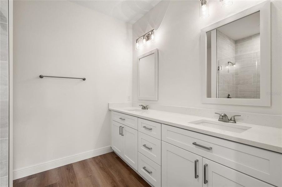 Furnished interior view inside a new home in , Osteen (Image 12).