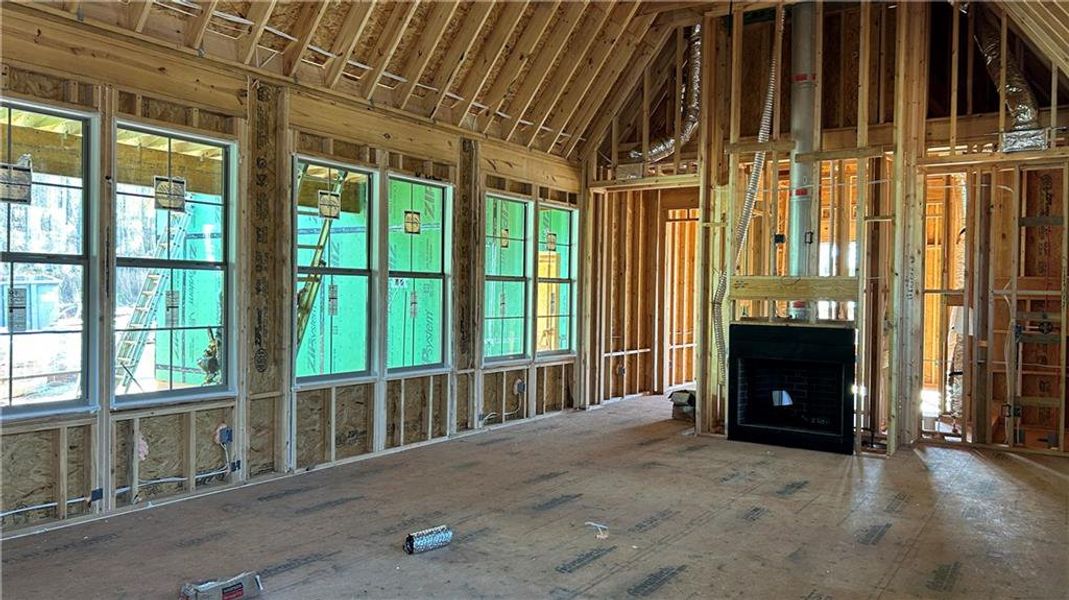 In-progress construction of a new home in , Newnan, GA (Image 10). In-progress construction of a new home in , Newnan, GA (Image 10).