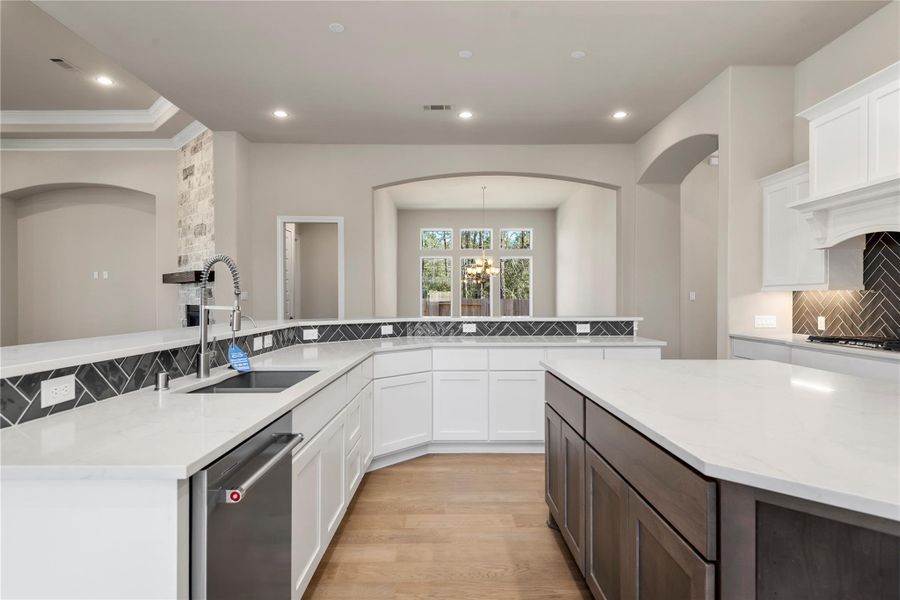 Furnished interior view inside a new home in , Conroe (Image 26). Furnished interior view inside a new home in , Conroe (Image 26).