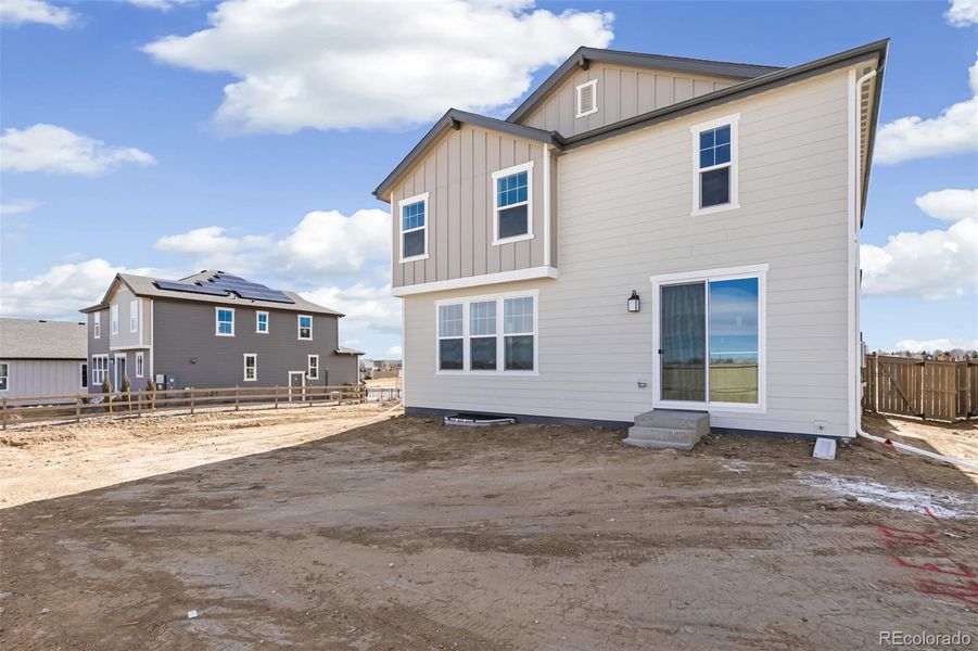 Exterior details and patio area of a home in , Erie (Image 4).