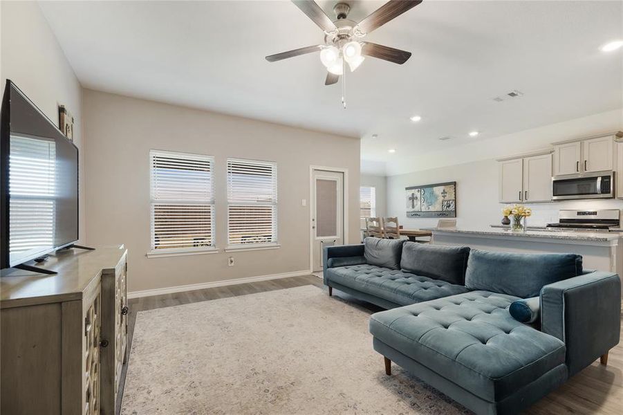 Furnished interior view inside a new home in , Aubrey (Image 7).