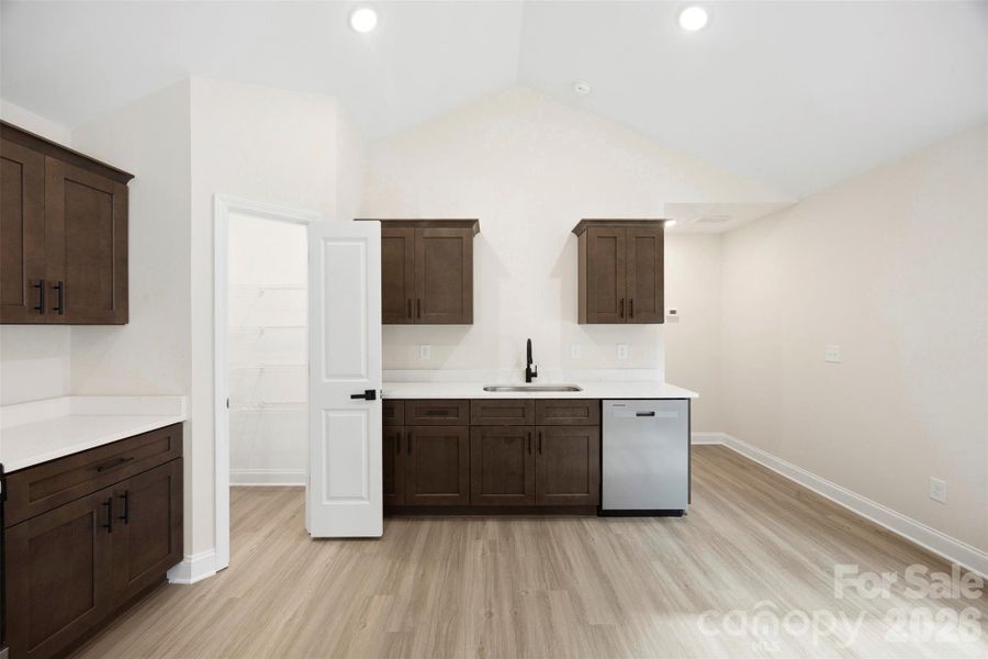 Furnished interior view inside a new home in , Albemarle (Image 9).