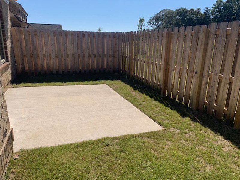 Exterior details and patio area of a home in Trellises, High Point (Image 19). Exterior details and patio area of a home in Trellises, High Point (Image 19).