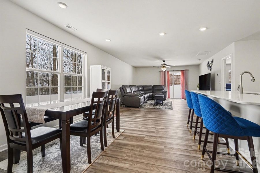 Furnished interior view inside a new home in , Charlotte (Image 4).