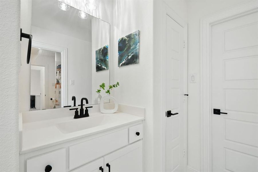 Jack and Jill bathroom