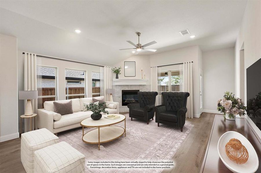 Furnished interior view inside a new home in Stone River Glen 50s, Royse City (Image 16). Furnished interior view inside a new home in Stone River Glen 50s, Royse City (Image 16).