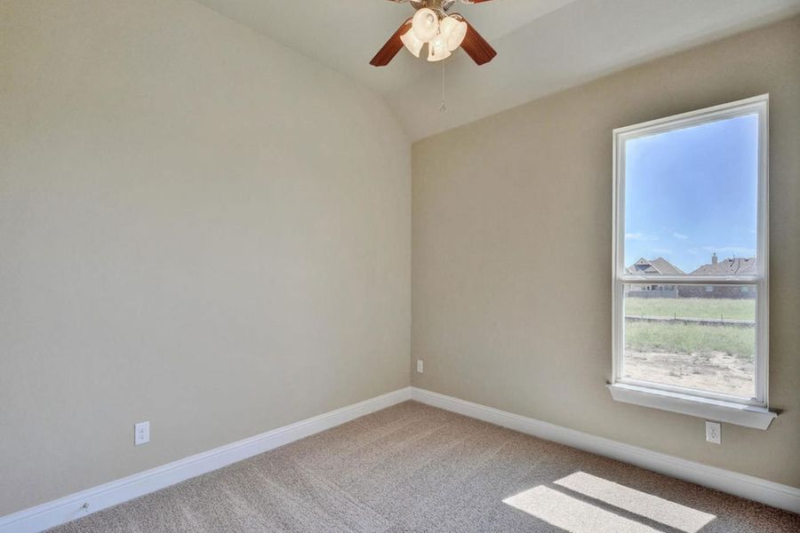 Representative unfurnished interior of a home built from the Oaks 1793 by Brohn Homes in Oaks at San Gabriel, Georgetown (Image 14).