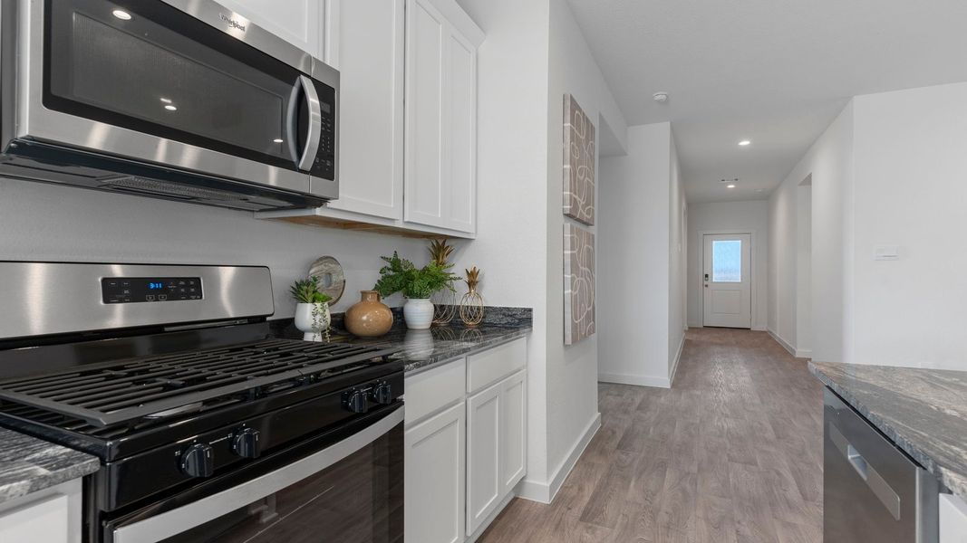 Furnished interior view inside a new home in Emberly, Beasley (Image 11).