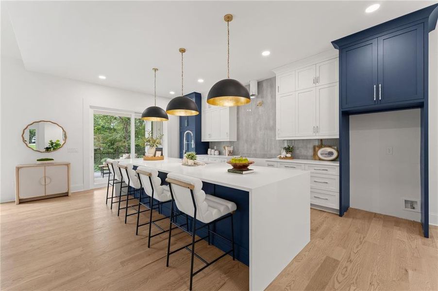 Furnished interior view inside a new home in , Dawsonville (Image 40).