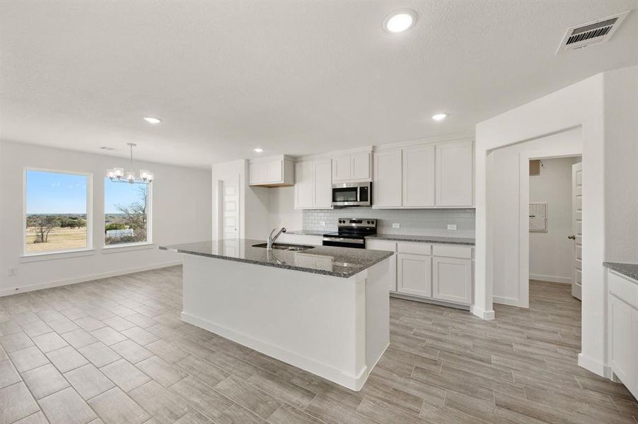 Furnished interior view inside a new home in Gatlin Ranch, Springtown (Image 16).