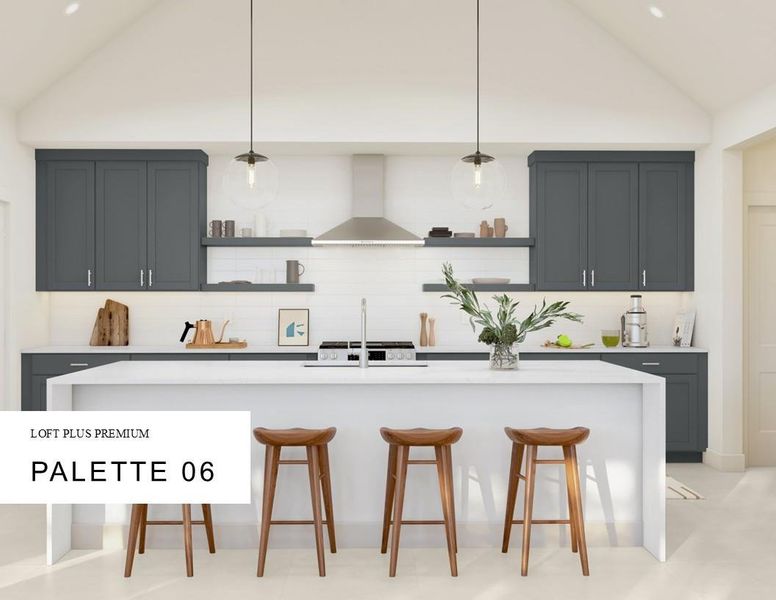 Loft Look Palette 6 Selection Sheet (*Artist rendering used for illustration purposes only.) Loft Look Palette 6 Selection Sheet (*Artist rendering used for illustration purposes only.)