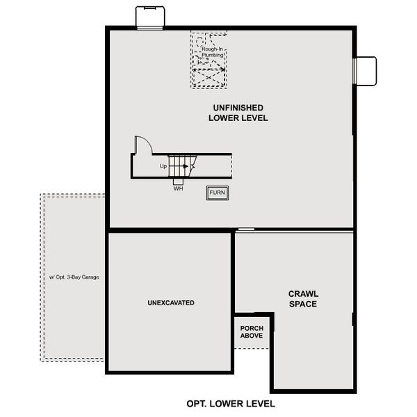 2D floor plan layout of this home in Red Barn Meadows, Mead, CO (Image 4).