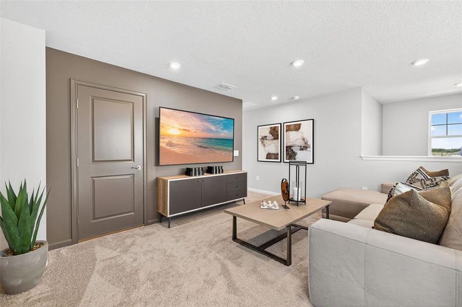 Furnished interior view inside a new home in Crosswind Ranch, Parrish (Image 20).