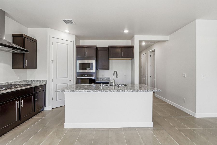 Furnished interior view inside a new home in Summer Sky North, El Paso (Image 5).