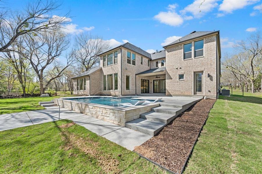 Exterior details and patio area of a home in , Keller (Image 32). Exterior details and patio area of a home in , Keller (Image 32).