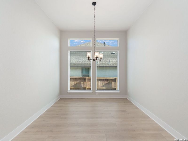 Spacious, unfurnished interior of a new home in Potranco Oaks 100's, Castroville (Image 21). Spacious, unfurnished interior of a new home in Potranco Oaks 100's, Castroville (Image 21).