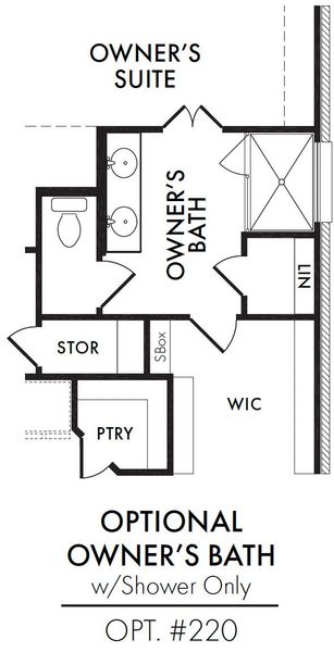 Master Bath – Shower Only Master Bath – Shower Only