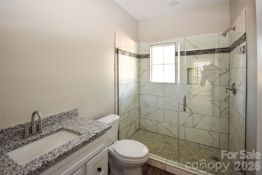 Furnished interior view inside a new home in , Hickory (Image 9).