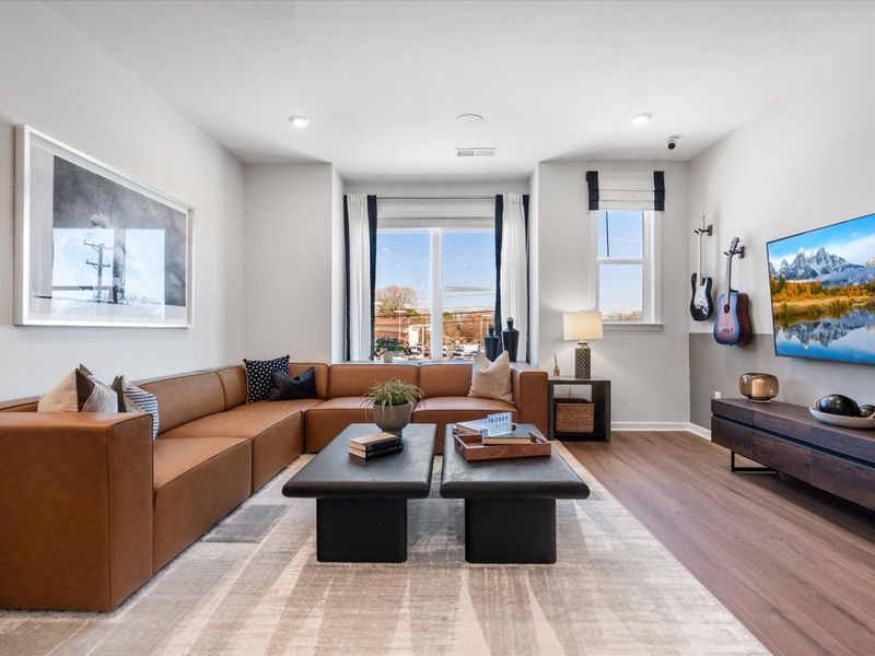 Furnished interior view inside a new home in Southmont, Charlotte (Image 19).