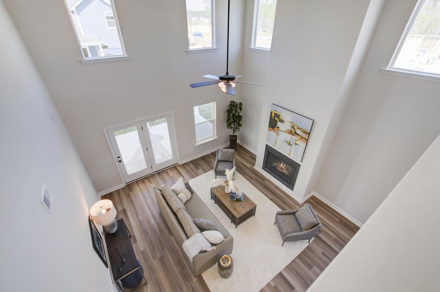 Furnished interior view inside a new home in , Summerville (Image 16).