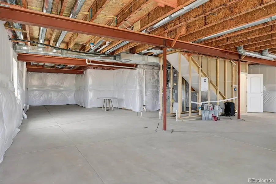 In-progress construction of a new home in Anthology North, Parker, CO (Image 38).