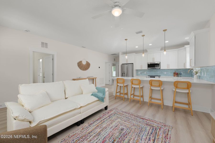 Furnished interior view inside a new home in , St. Augustine (Image 18).