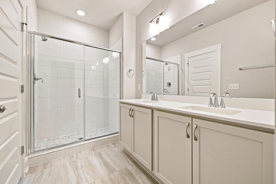 Furnished interior view inside a new home in Allen Park, Raleigh (Image 6).