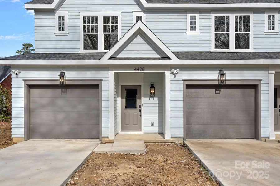 Front exterior of a new home in , Charlotte, NC, highlighting curb appeal (Image 5).