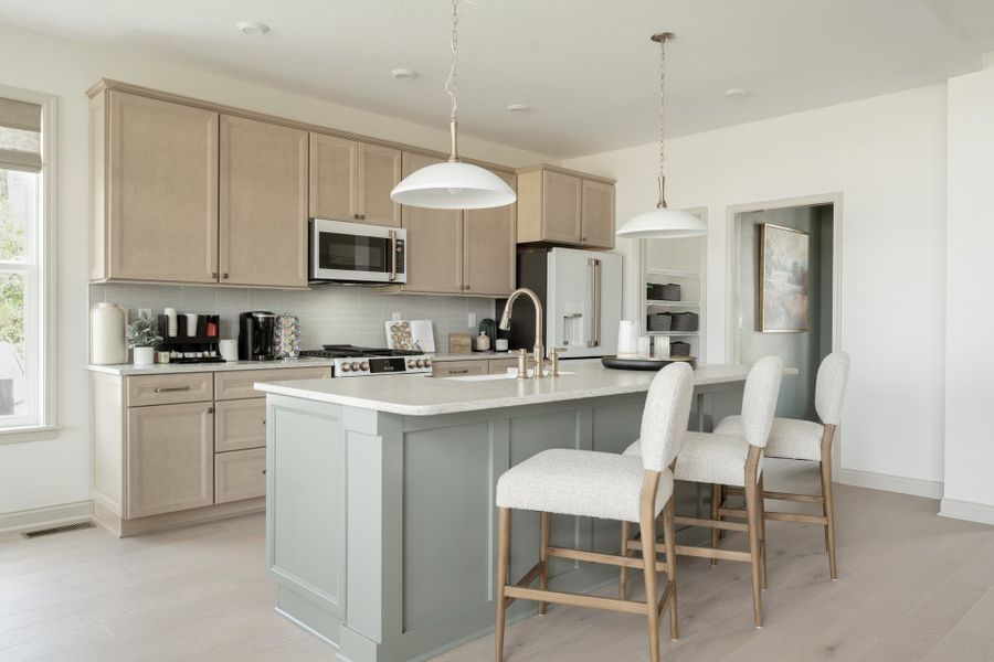Representative furnished interior of a home built from the Avery by Fischer Homes in Twin Lakes, Hoschton (Image 14).