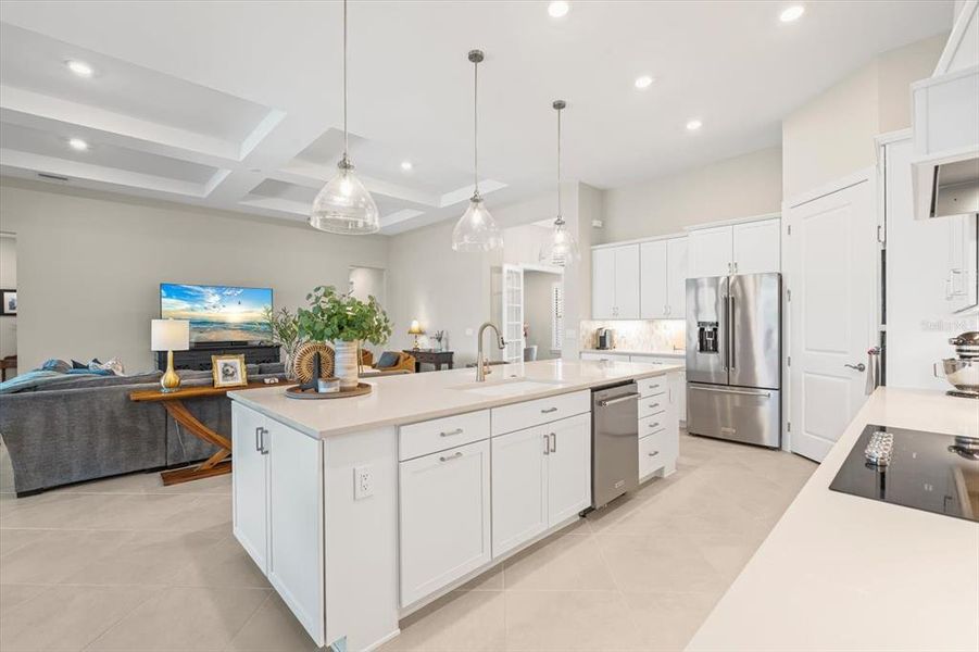 Furnished interior view inside a new home in , Alva (Image 5). Furnished interior view inside a new home in , Alva (Image 5).