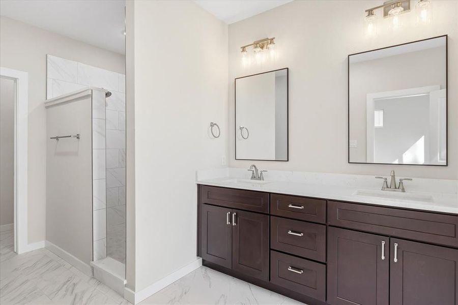 Furnished interior view inside a new home in , Stephenville (Image 14).