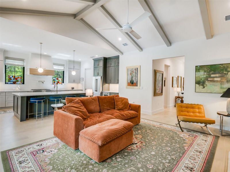Furnished interior view inside a new home in , Austin (Image 12).