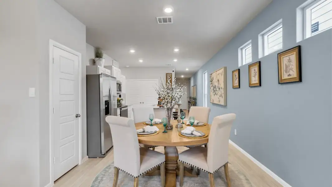 Furnished interior view inside a new home in Orchard Village, Fort Worth (Image 15).