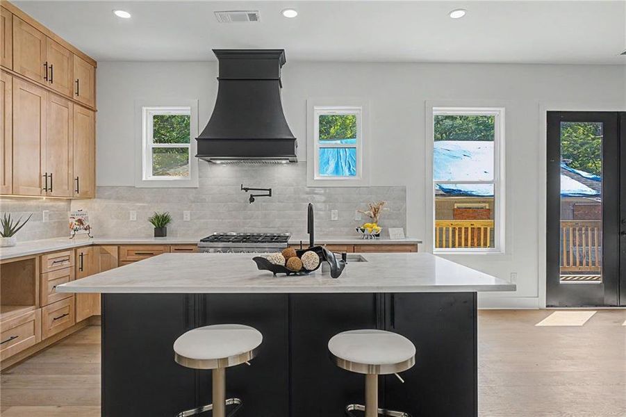 Furnished interior view inside a new home in , Atlanta (Image 13).