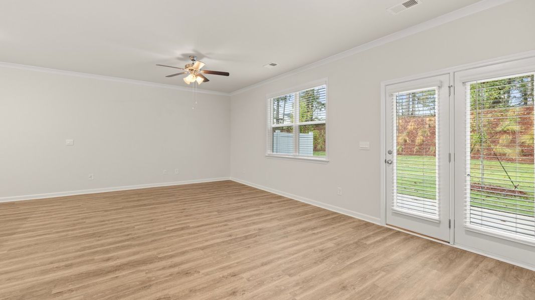 Representative unfurnished interior of a home built from the Stratford by D.R. Horton in Independence Villas and Townhomes, Loganville (Image 20).